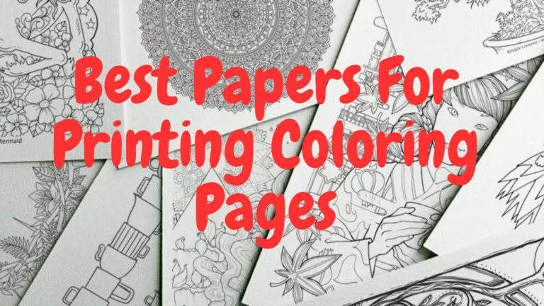 The Colorist’s Canvas: Choosing the Perfect Paper for Printing Coloring Pages